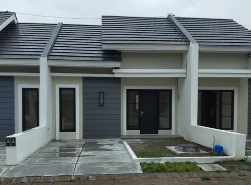 foto tampak rumah tipe 39 perumahan GARDENVIEW RESIDENCE