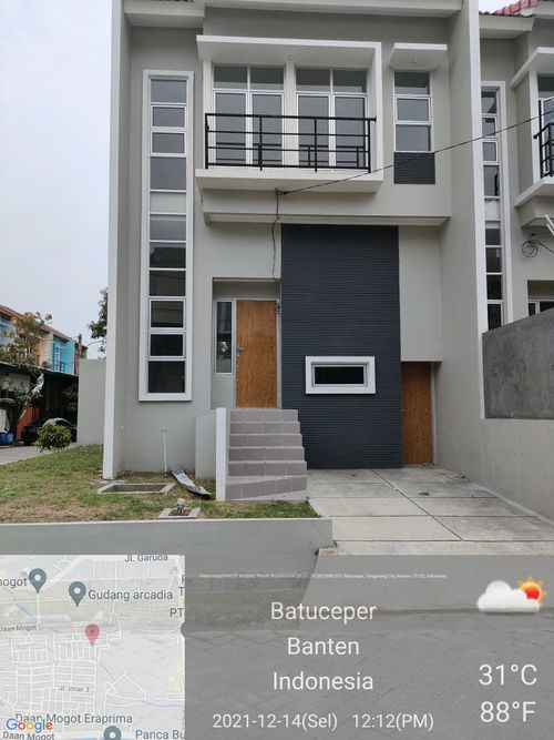 foto contoh rumah perumahan Daan Mogot Arcadia