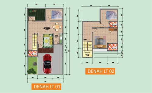 foto denah rumah tipe Grand Pinisi Unm 100 perumahan BUMI AROEPALA