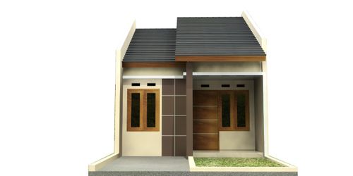 foto tampak rumah tipe 36 perumahan TAMAN CIBADUYUT INDAH 2