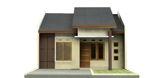 foto tampak rumah tipe 70 perumahan TAMAN CIBADUYUT INDAH 2