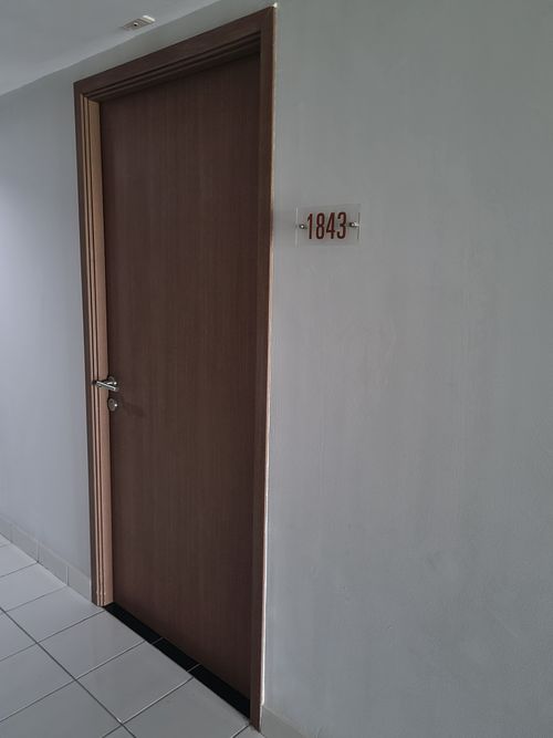 foto tampak rumah tipe CORDIA - 2 BEDROOM CORNER perumahan APARTEMEN PODOMORO GOLF VIEW
