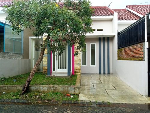 foto tampak rumah tipe 36 perumahan PERUMAHAN SULFAT BLOSSOM / ARZETI