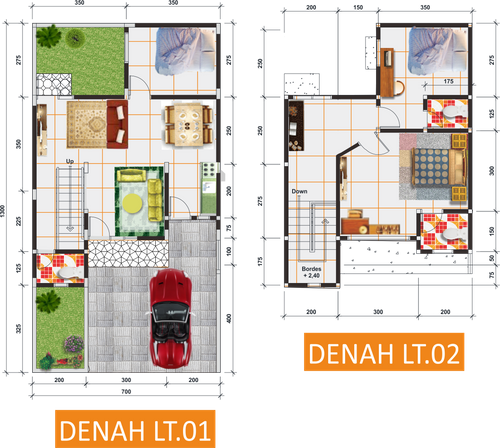 foto denah rumah tipe 100 perumahan Grand .S toddopuli