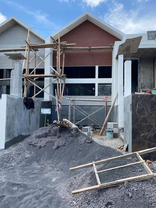 foto tampak rumah tipe 62/117 (AC19) perumahan Greenland at Tidar