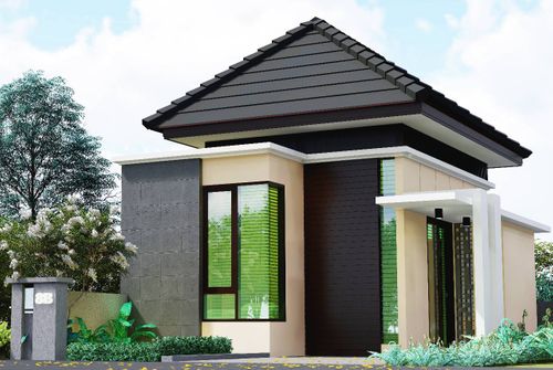 foto tampak rumah tipe kila 40 perumahan Kila Rengganis