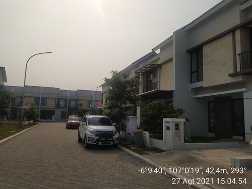 foto posisi tengah perumahan CLUSTER ALBASIA & LAVESH KHI