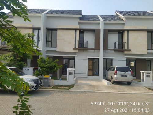 foto contoh rumah perumahan CLUSTER ALBASIA & LAVESH KHI