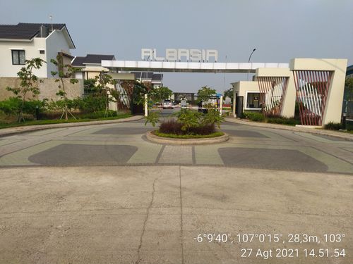 foto gerbang perumahan CLUSTER ALBASIA & LAVESH KHI