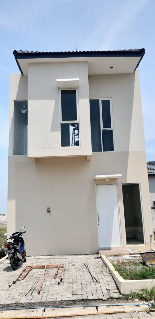 foto tampak rumah tipe 42 perumahan Newtown Park