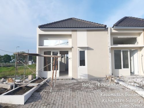 foto tampak rumah tipe 33 perumahan Newtown Park