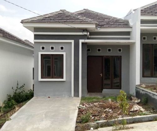 foto tampak rumah tipe 30 perumahan Graha Beber Raya