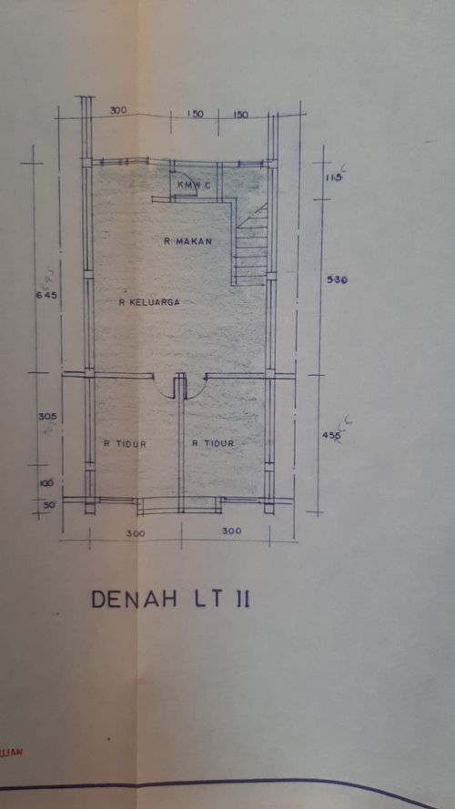 foto denah rumah tipe 164/169 perumahan SETRA DAGO
