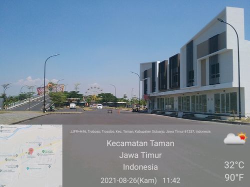 foto posisi tengah perumahan CITRAHARMONI - CLUSTER HCC