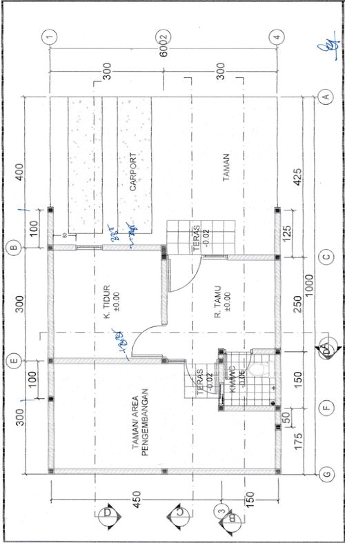 foto denah rumah tipe NEW VENTO 256,3 perumahan Mutiara Gading City (New Liverpool & Madrid Tahap 1
