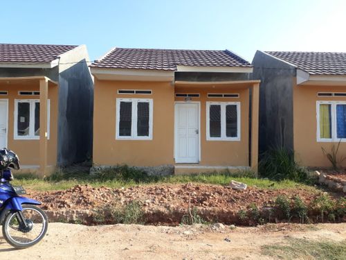 foto tampak rumah tipe 36 perumahan GRIYA TANJUNG RAME