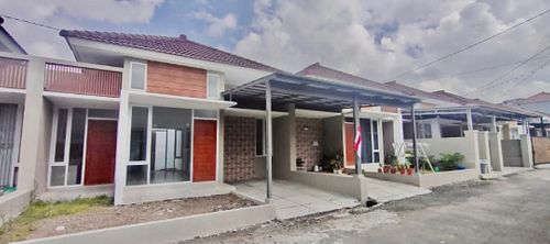 foto tampak rumah tipe 63/100 perumahan PERMATA INTAN REGENCY