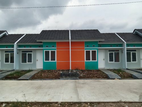 foto tampak rumah tipe New Jamrud perumahan PONDOK PERMATA TAHAP 3