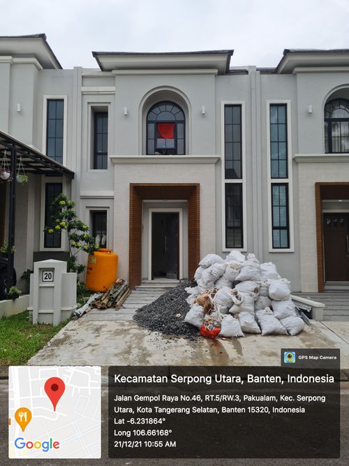 foto contoh rumah perumahan ALAM SUTERA - SUTERA PALMYRA