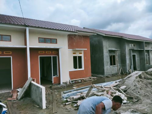 foto tampak rumah tipe 36/91 perumahan Qanita residence 2