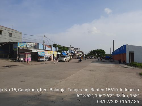 foto denah rumah tipe Kios 32/36 perumahan Bukit Gading Balaraja