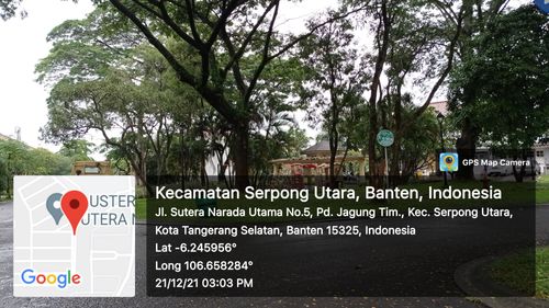 foto posisi tengah perumahan ALAM SUTERA- SUTERA NARADA