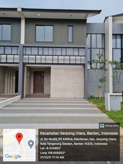 foto contoh rumah perumahan ALAM SUTERA- SUTERA NARADA