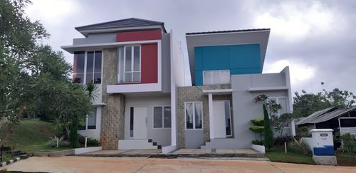 foto contoh rumah perumahan Serpong Lakeville