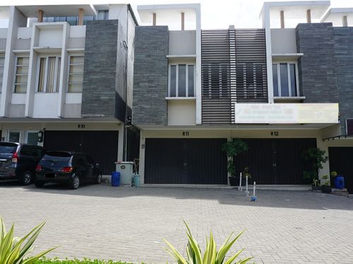 foto tampak rumah tipe Ruko B perumahan Bandung City View 2