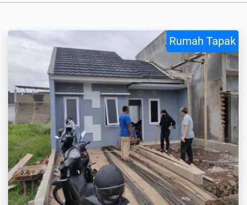 foto tampak rumah tipe 36 perumahan Wijaya Regency 3