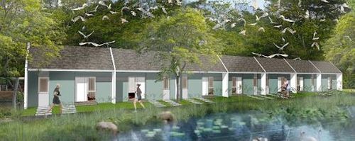 foto tampak rumah tipe NEW VENTO 266JT perumahan Mutiara Columbus