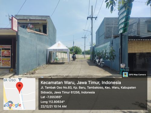 foto gerbang perumahan Griya Oso
