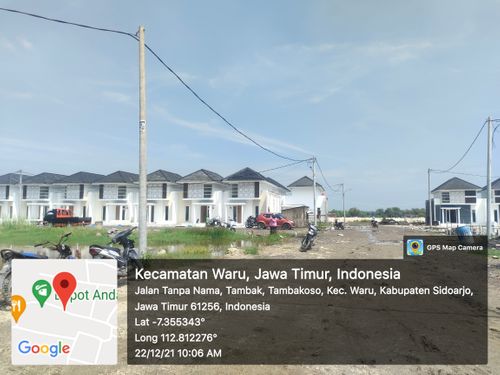 foto posisi tengah perumahan Griya Oso