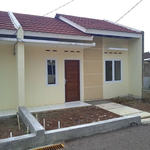 foto tampak rumah tipe SUBSIDI perumahan BUMI NANGGERANG MANDIRI