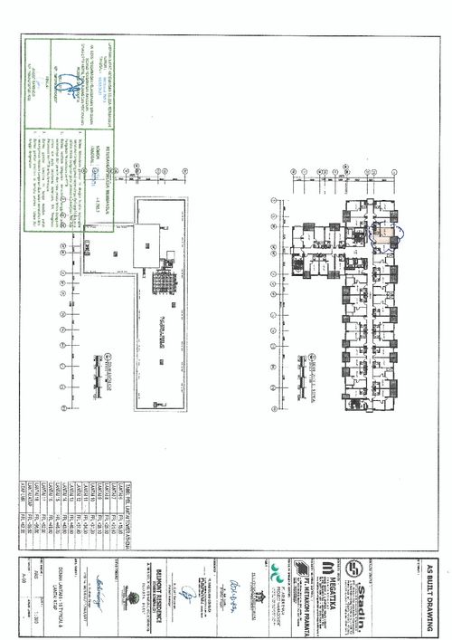 foto denah rumah tipe LILAC perumahan APARTEMEN BELMONT RESIDENCE