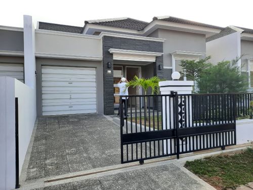 foto tampak rumah tipe SAKURA JELITA perumahan SAKURA REGENCY 3