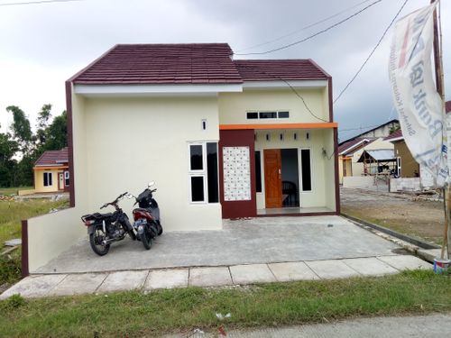 foto tampak rumah tipe 40/78 perumahan Perumahan Griya Mulya Asri