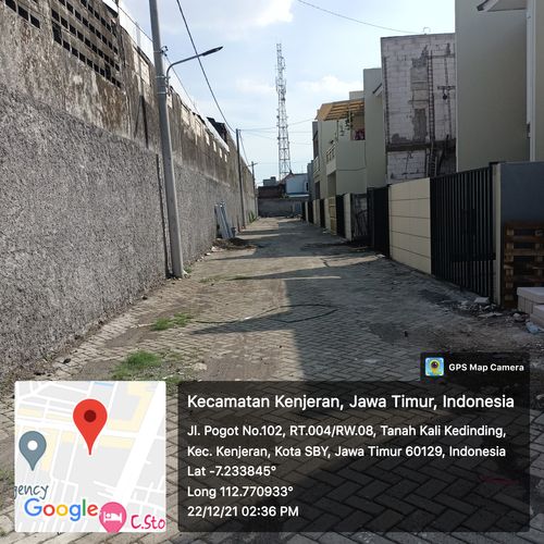 foto posisi tengah perumahan REGENCY ONE POGOT