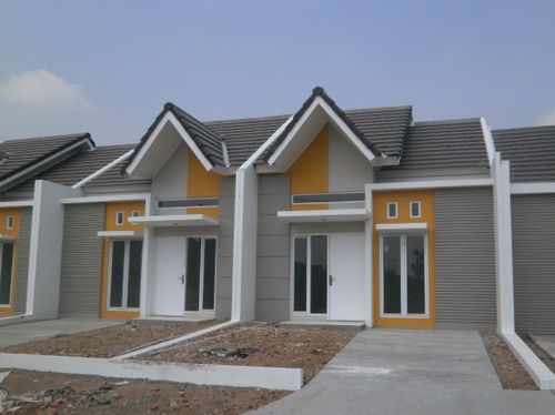 foto tampak rumah tipe Caneli 7832 perumahan Cifest Hill