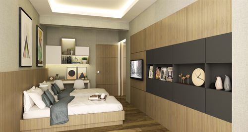 foto tampak rumah tipe STUDIO B perumahan ROYAL GARDEN APARTMENTS