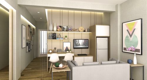foto tampak rumah tipe SUITE A perumahan ROYAL GARDEN APARTMENTS