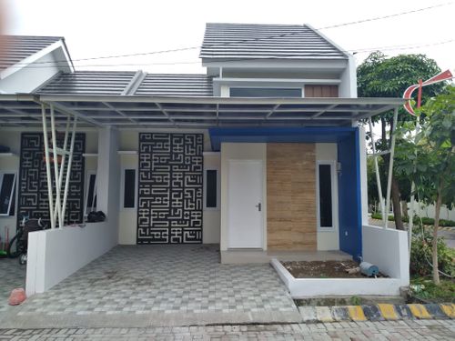 foto tampak rumah tipe Amerta H-42 perumahan Graha Amerta Bunder 2