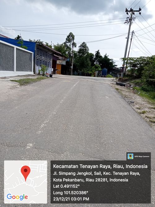 foto gerbang perumahan Bukit Permata Sumbari 1 tahap 5