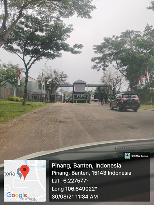 foto gerbang perumahan ALAM SUTERA - SUTERA VICTORIA