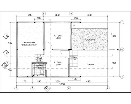 foto denah rumah tipe New Vento 2651 perumahan Cifest Hill