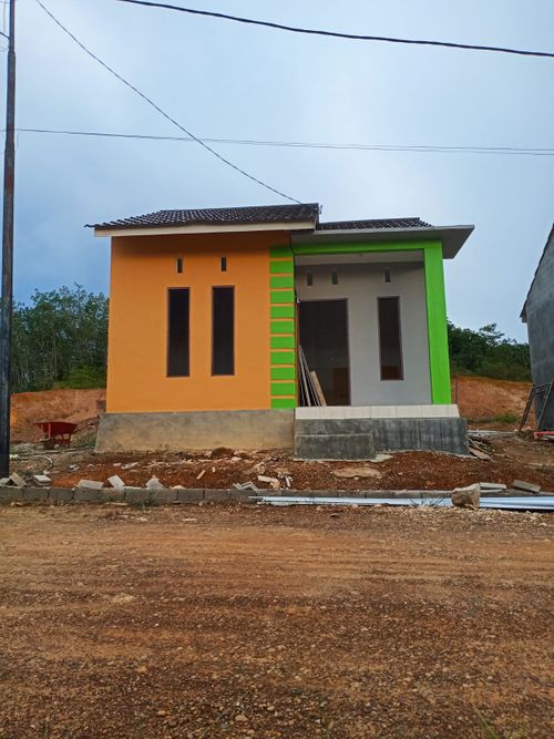 foto tampak rumah tipe 36 perumahan Perumahan Cahaya Muhibbin Tahap III