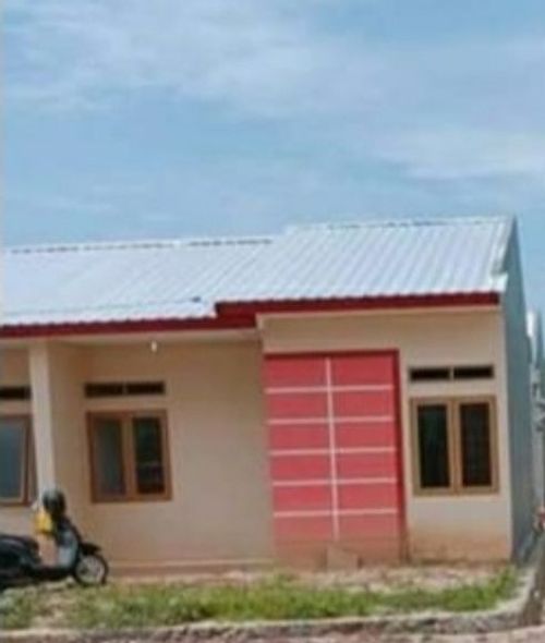 foto tampak rumah tipe 36 perumahan TO'LAURO GARDEN 3