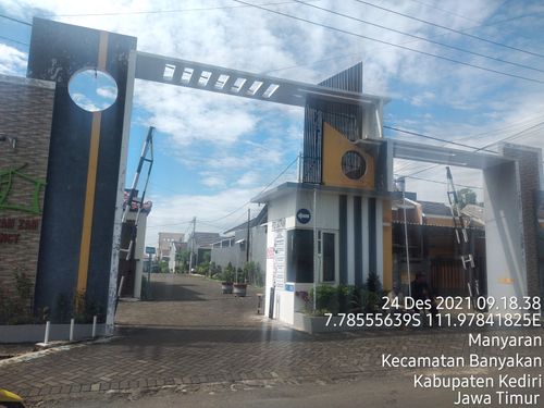 foto gerbang perumahan GRAND ZAM ZAM REGENCY