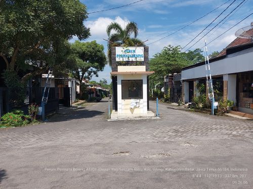 foto gerbang perumahan PERMATA BENING TAHAP-1
