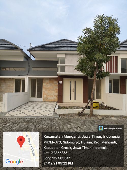 foto contoh rumah perumahan Crown City Residence